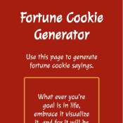 Fortune Cookie Generator preview tile